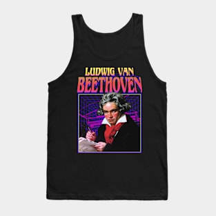 BEETHOVEN 80's Band Design Tank Top